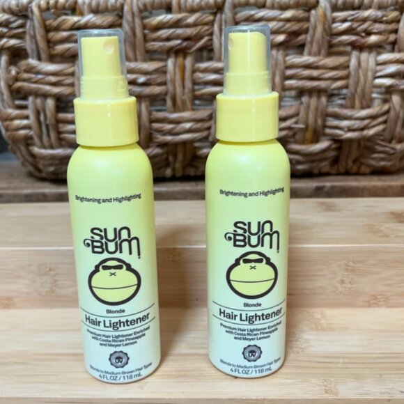 Set of 2  Sun Bum Blonde Formula Hair Lightener - 4 fl oz Brand New - Picture 2 of 3